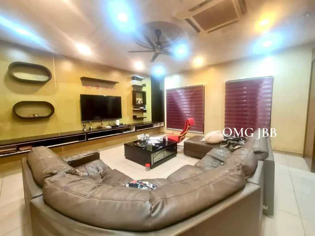 【Living hall extended】 Ambang Botanic 1 @ Klang 2 Storey Superlink For Sale