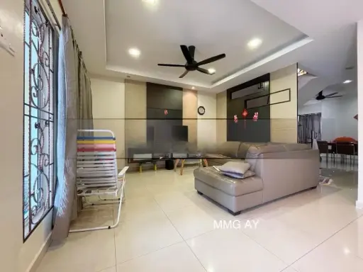 [10847] 【Partial Furnished】Setia Damai @ Setia Alam 2 Storey Superlink For Rent 